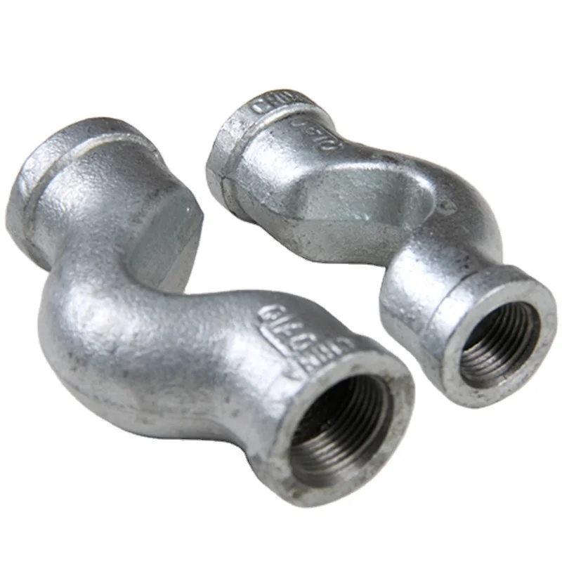 Competitive Price of Hot Dipped Galvanized BS NPT DIN Malleable Iron Pipe Fittings Crossover for Water Pipe