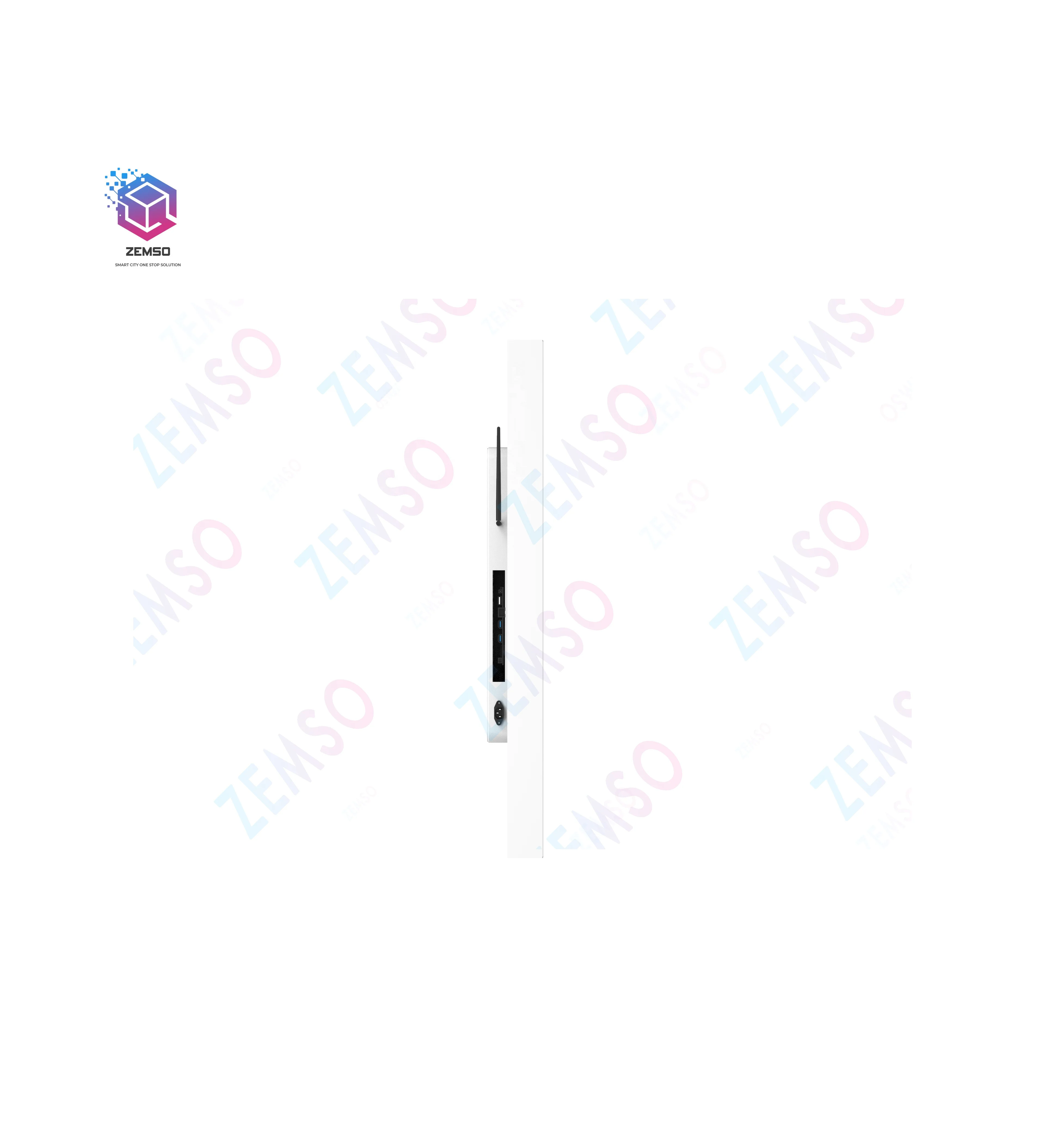 55 inch high brightness 3000nit window display Sunlight readable ultra thin lcd vertical advertising display