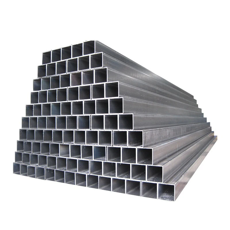 2x2 Galvanized Hollow Section 14 gauge tubing tubular iron Square Steel Pipes tube for Shelter Structure