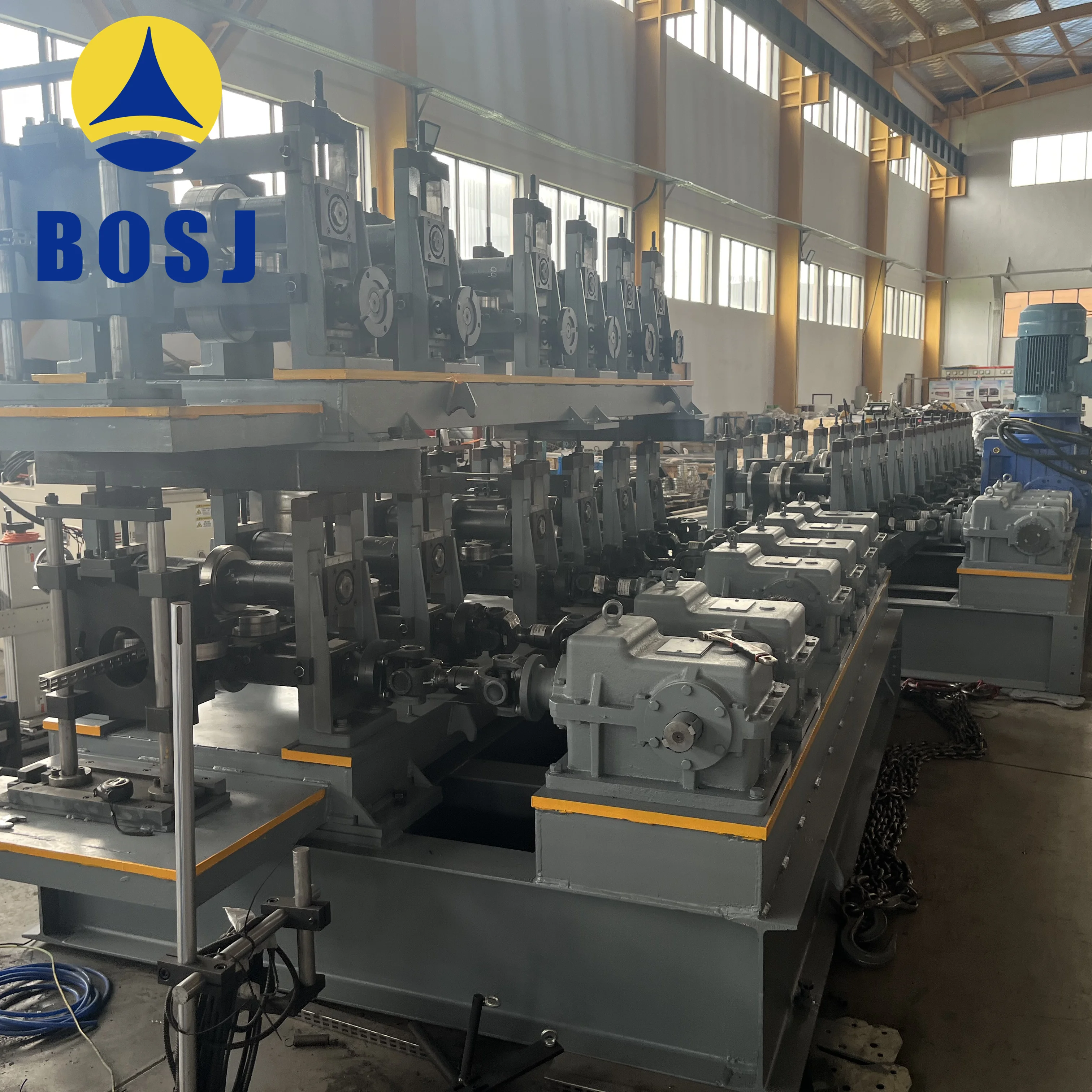 Supermarket Rack Post Making Machine Pallet Rack Upright Roll Forming Machine