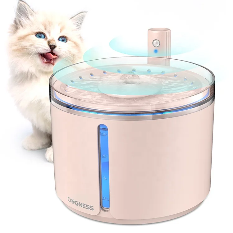 Поилка-фонтанчик для кошек, 2 л, с фильтром