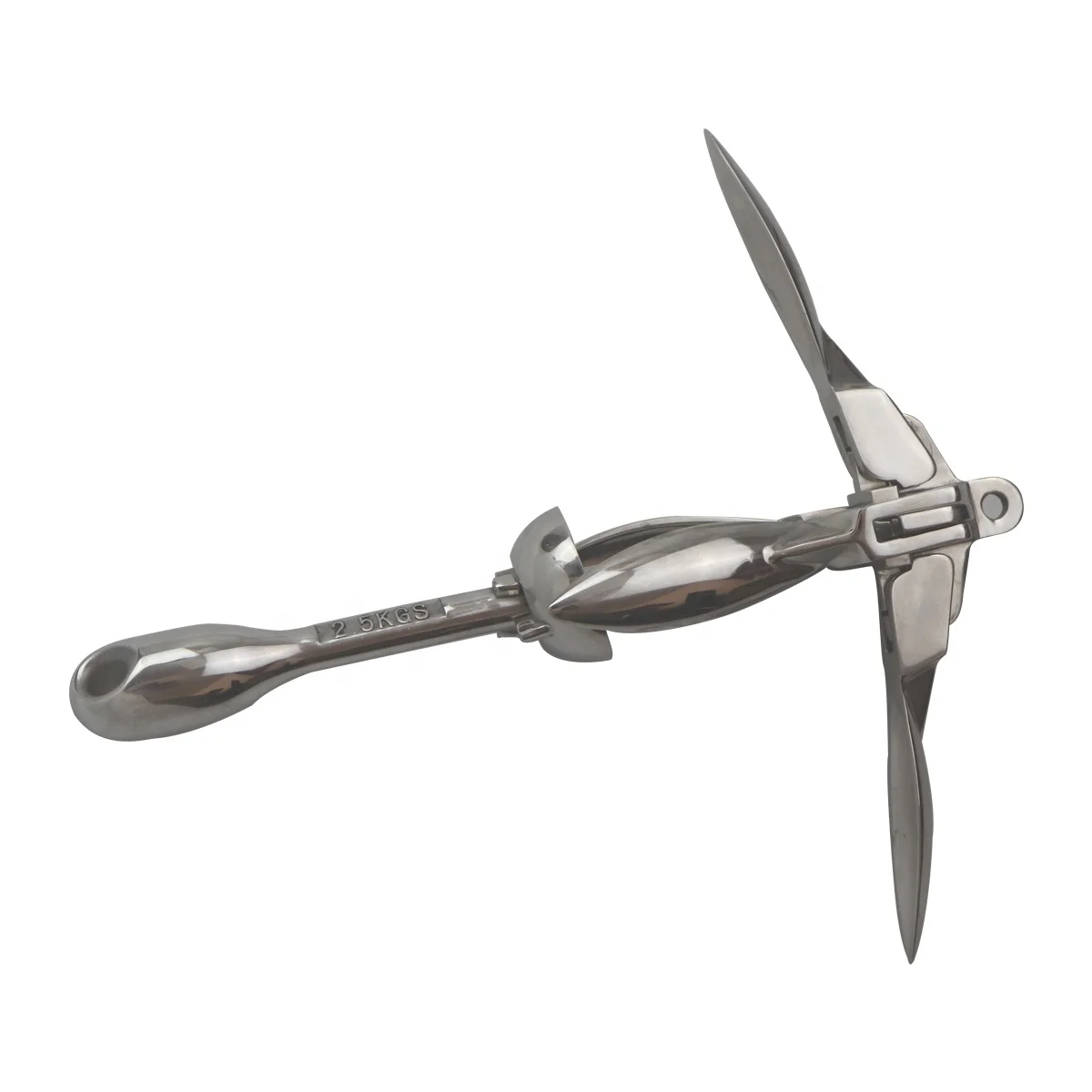 Marine Hardware 316 Stainless Steel Boat Plough Anchor Folding Anchor