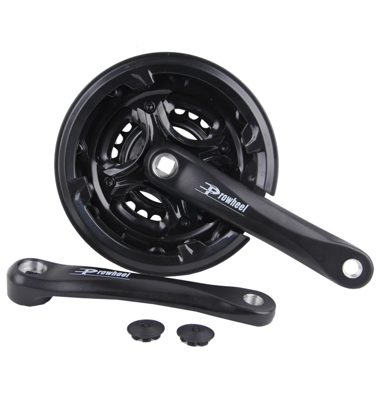 
Prowheel HaoMeng box tooth plate 42t34t24t aluminum alloy crank tooth 9-speed 10 Speed hollow integrated tooth plate 