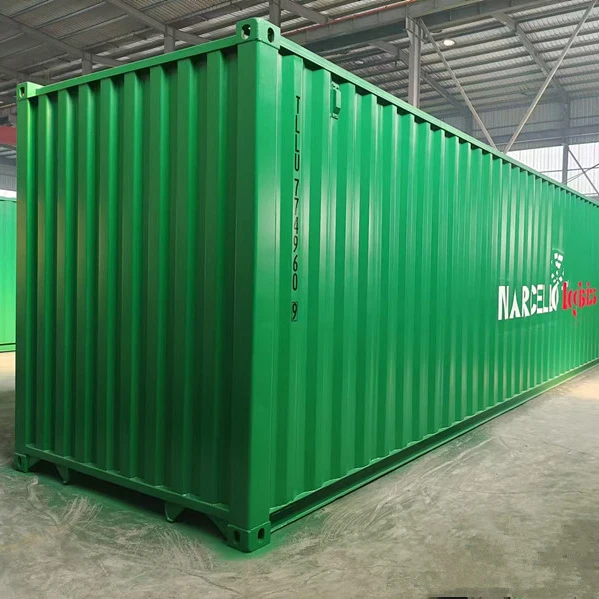 Customized 20FT 40FT Mini gas station petrol mobile container tank fuel dispenser filling container station