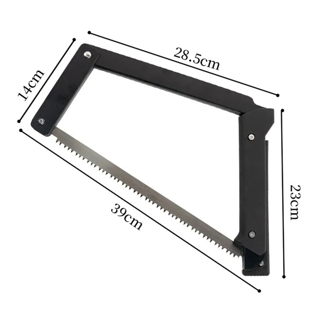 Multiductional Folding Wood Saw Aluminium alloy Handsaw SUS 304 Blade Mini Garden Bucksaw for Survival Hand Tools