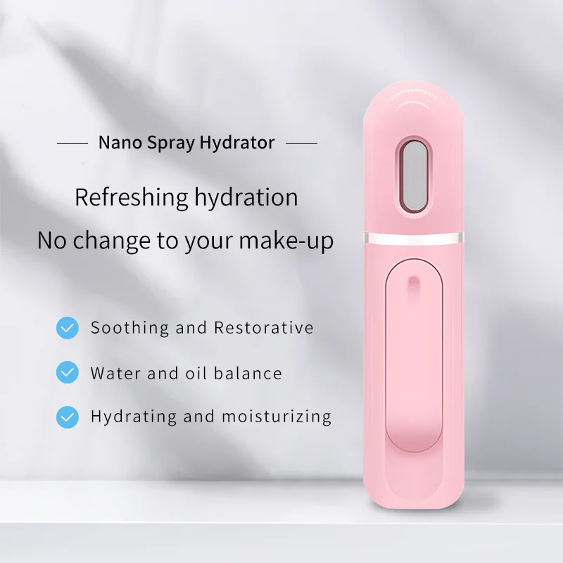 Wal-Mart Nano Mist Spray Mini 30ML Facial Moisturizer Nano Mister USB Nano Water Mist Sprayer
