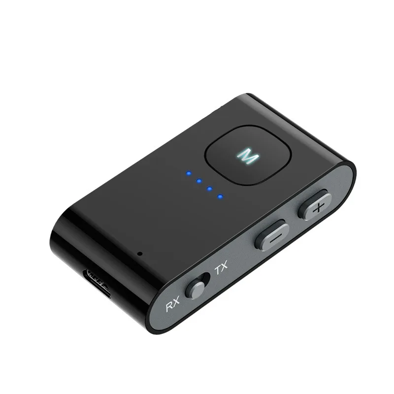 BT 5.0 Receiver Transmitter AUX Music Audio Adapter For Car Speaker TV Support TF Card Playback Handsfree Car Kit