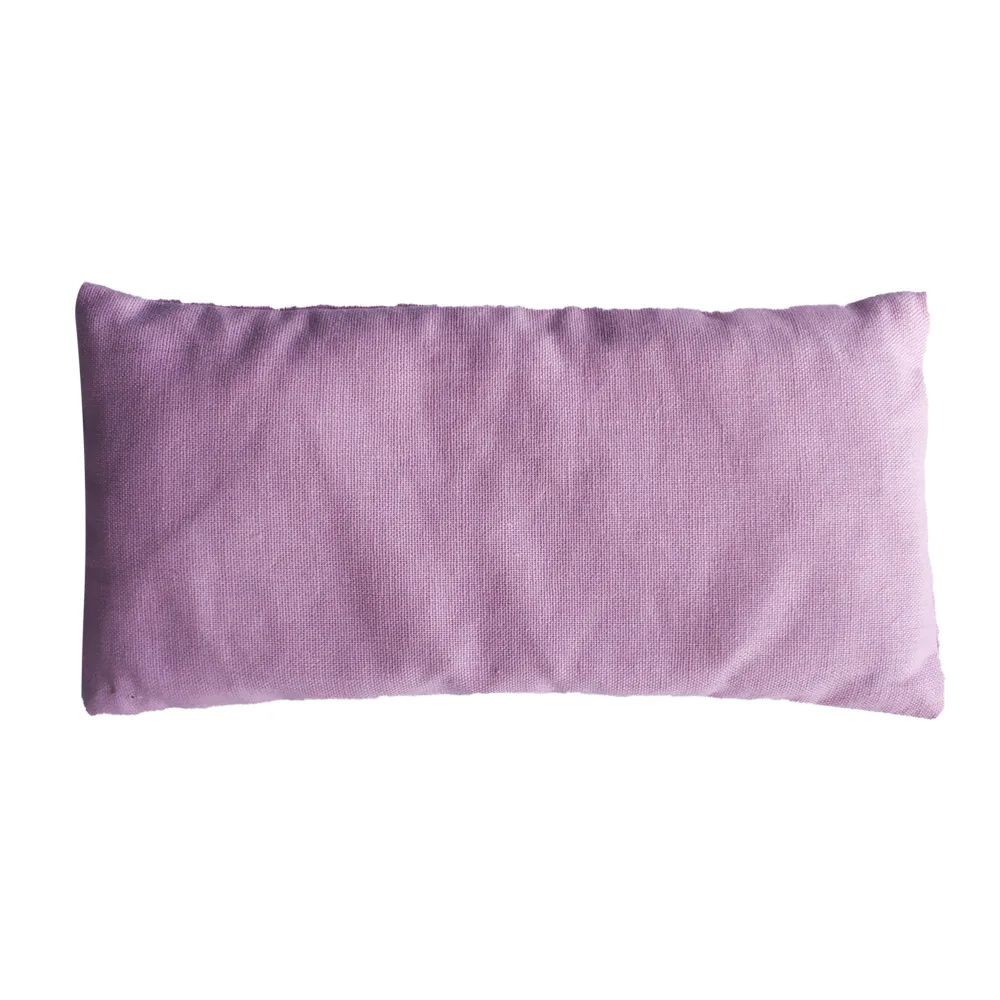 Microwavable Weighted Yoga Eye Pillow with Flaxseed and Lavender for Relaxing