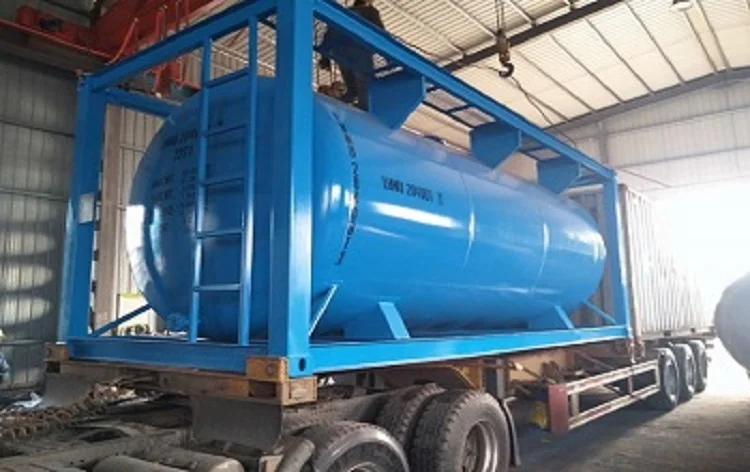High Quality 20ft 40ft ISO Oil Tank Petrol Tank Container Diesel Tank Container