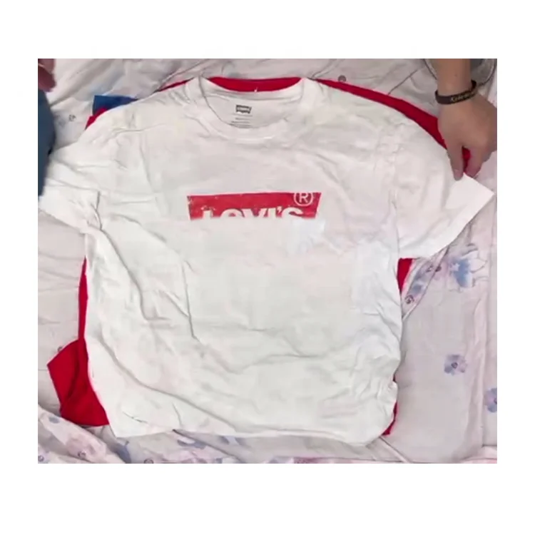 wholesale brand vintage shirts branded used tshirts second hand ukay ukay clothes in bale for men t-shirt branded