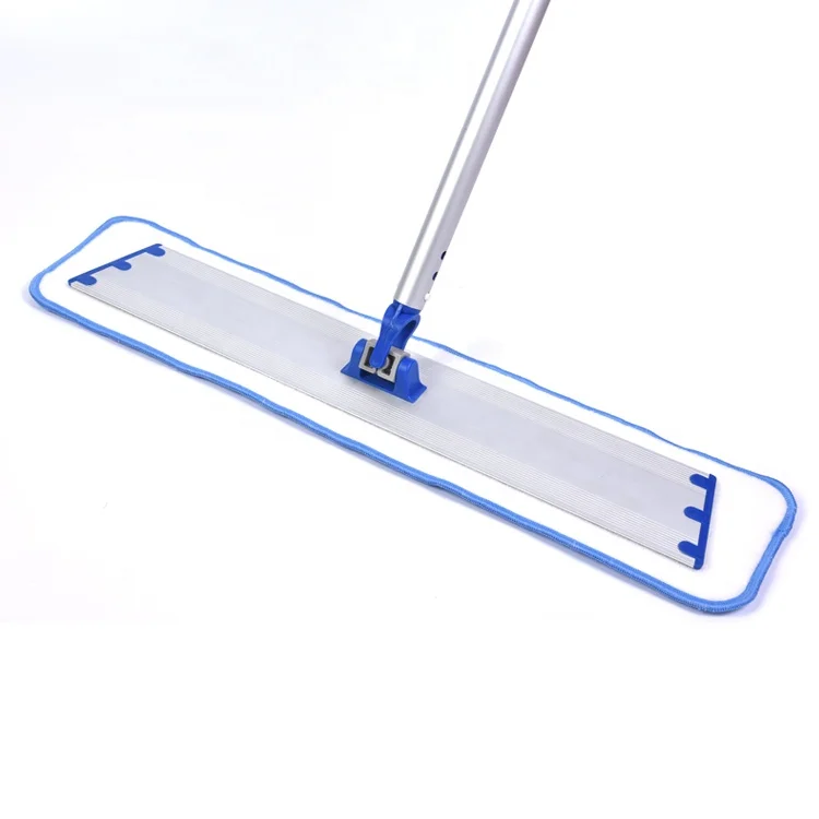 Customized New Microfiber Wet and Dry Telescopic Aluminum Pole Microfiber Pad floor Cleaning Magic Mop