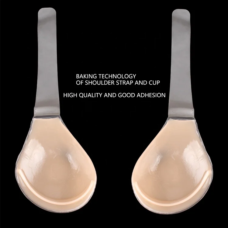 Self Adhesive Bra Sticky Complexion Silicone Backless Strapless Invisible Lift Up Push up Invisible Bra