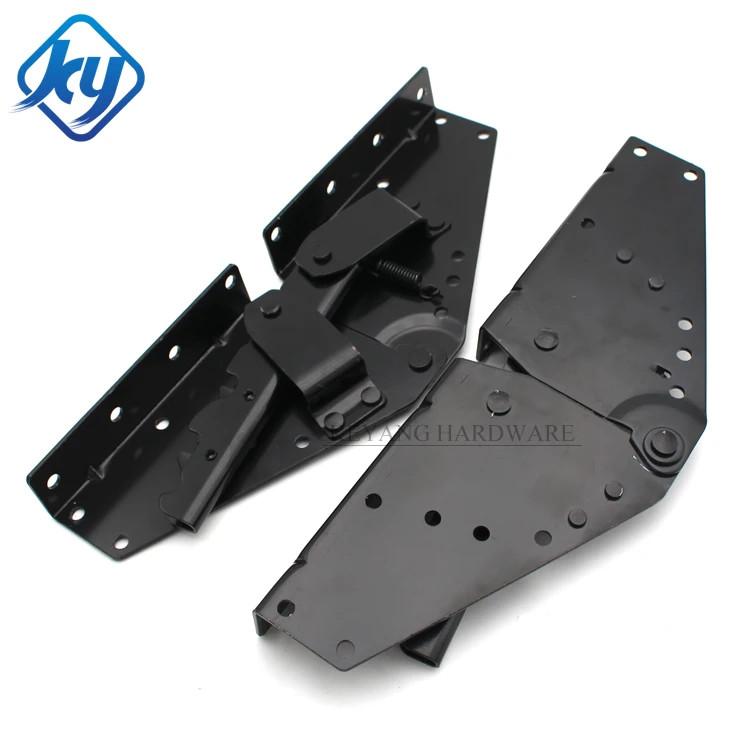 Three Position Folding Bed Bracket Adjustable Click Clack Futon Sofa Bed Backrest Mechanism Hinge