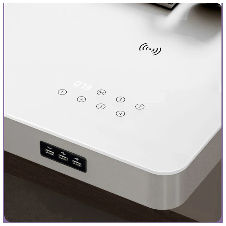 white black modern office wooden desk furniture executive director write table de bureau moderne electric height adjustable desk