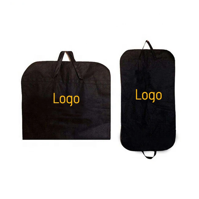 Eco friendly custom non woven clothing garment suit bag wedding dress men suit garment bag