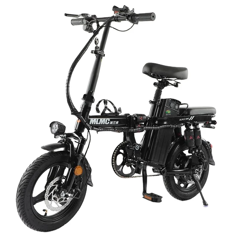 Hot Sale  Electric Folding Bike Adult City E-Bike with  Lithium Battery and Smart Controller 30KM/H Speed