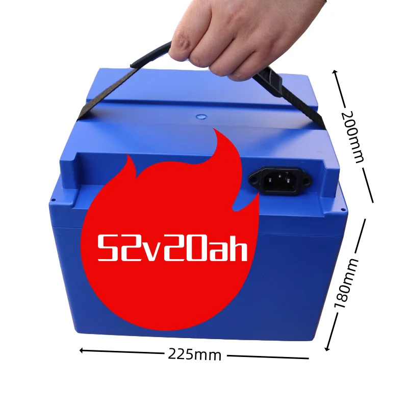Литиевые батарейки 52V 20Ah 18650 ячеек 14S8P с BMS для электрического скутера