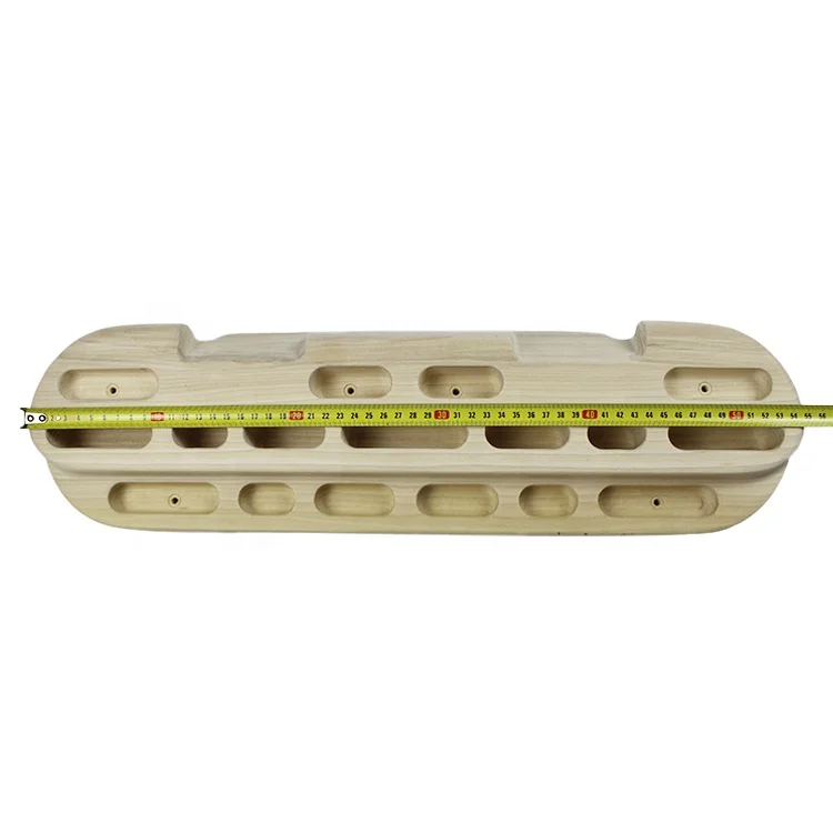 Rizhao Dongshang High Hardness Wooden Fingerboard Rock Wood Climbing Board