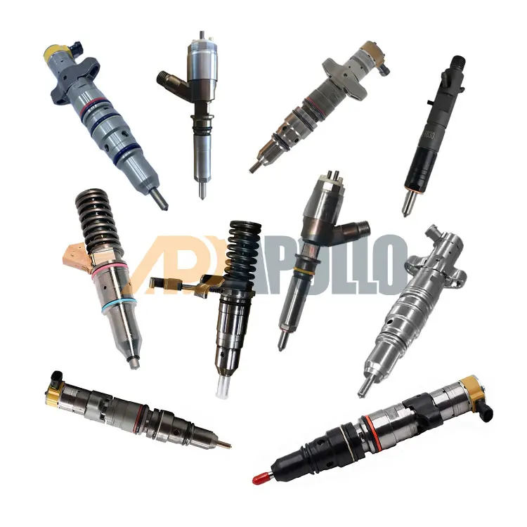 Apollo Excavator Excavator Injector CAT Engine Part 2915911 2923666 2923755 2923770 2923778 2923780 2923788 2923790 2924086