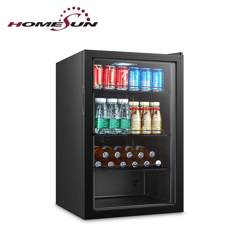 Изготовленный На Заказ одиночный охладитель дисплея холодильника напитка столешницу