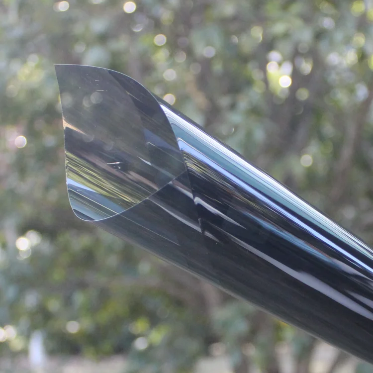 2mil Black Smart Film for Car Window Tint 20%VLT 100%UV Rejection Nano Ceramic Film for Car Window
