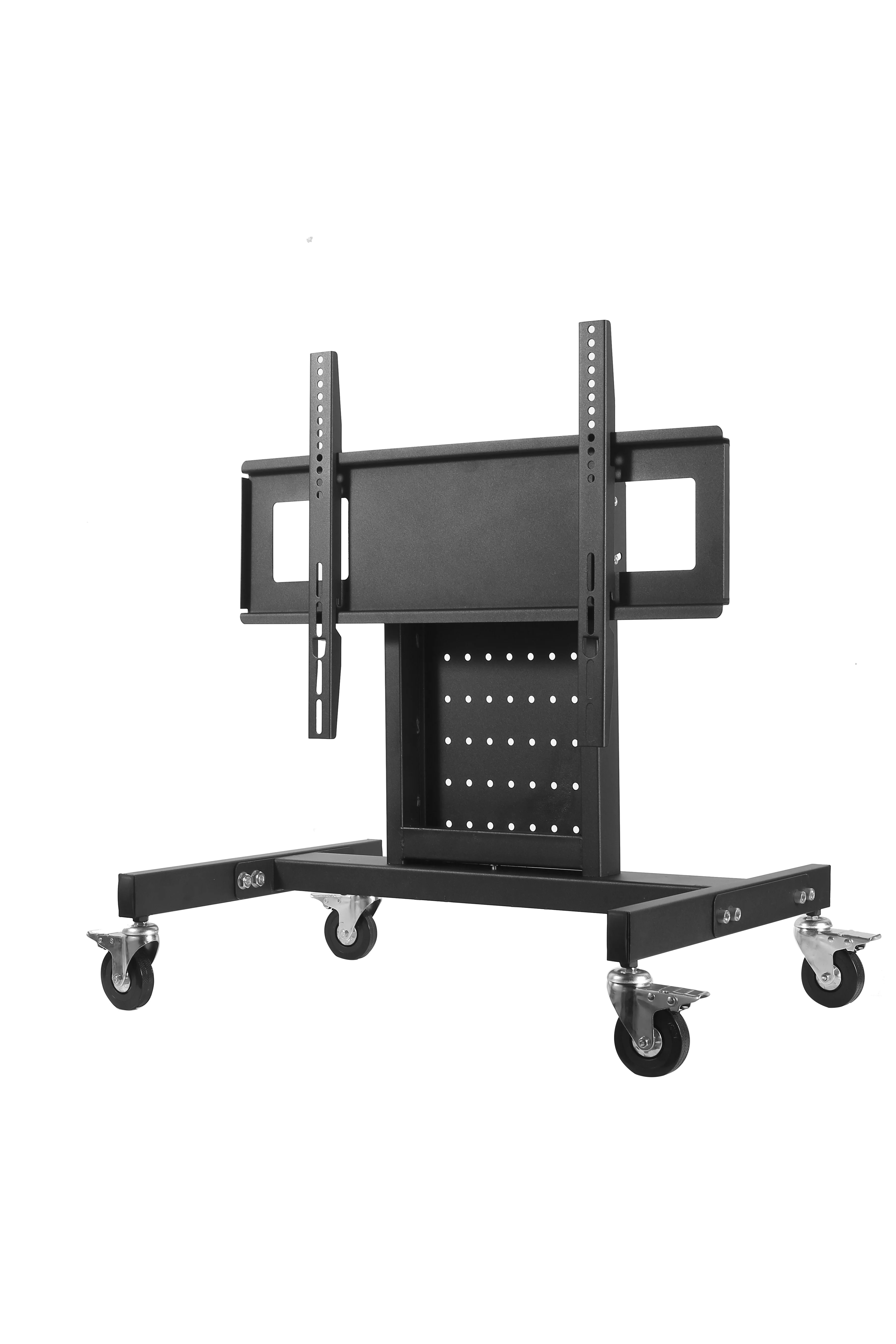 32-65 inch TV Mobile stands Rolling cart LED LED Monitor Floor Holder movable bracket mount modern display steel metal design