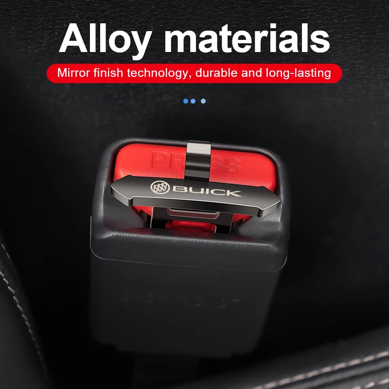 Car Safty Plugs All Logo Seatbelt Buckle Silencer Car seat belt extender plug Clip Buckle