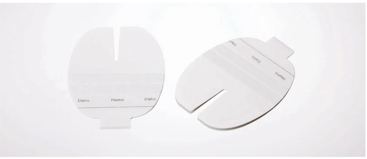 Transparent i.v cannula fixation wound dressing fixing i.v. cannula dressing