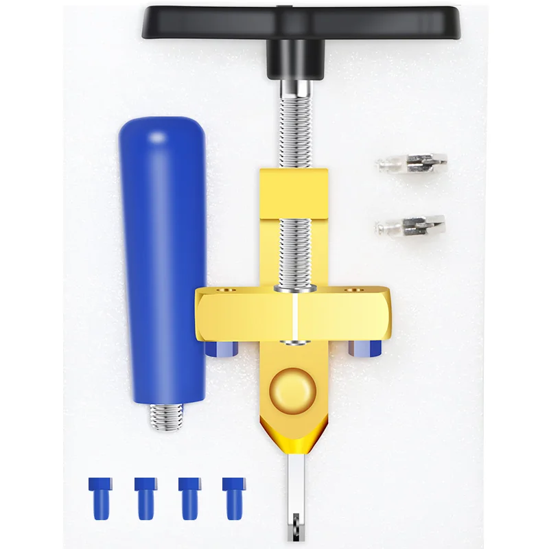 Diamond Glass Cutter for Glass Tile Cutting 2 In 1 Glass Cutter Set Manual Construction Tool Tile Cutter