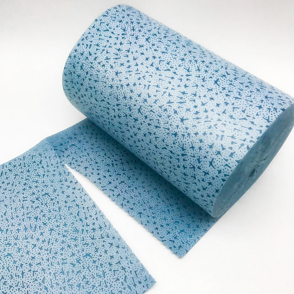 
552.030 Crowsfoot Blue Meltblown Cloth Tack Rags Car Cleaning Cloth 