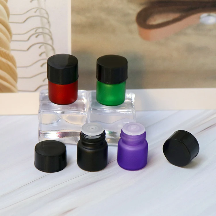 1 мл 3 мл 5 мл пустая стеклянная бутылка эфирного масла 1 Стеклянная Трубка Флакон