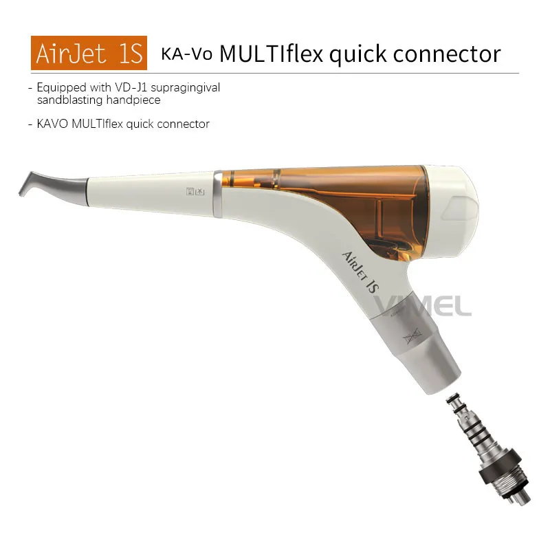 New Dental AIR Polisher Teeth Whitening  Sandblaster Machine AIR Flow Prophy Unit Jet 4 Hole with quick Connect Dental EQUIPMENT