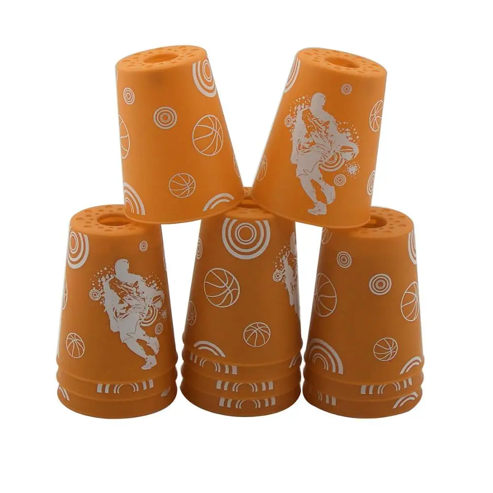 12 PCS Mixed Colors Sports Quick Stack Cup Training Sports Stacking Cups