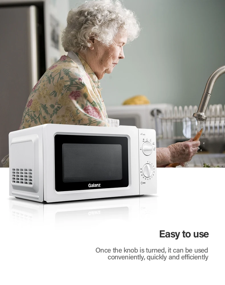 
Domestic microwave oven multi-function, quick hot rotary mechanical mini - type 