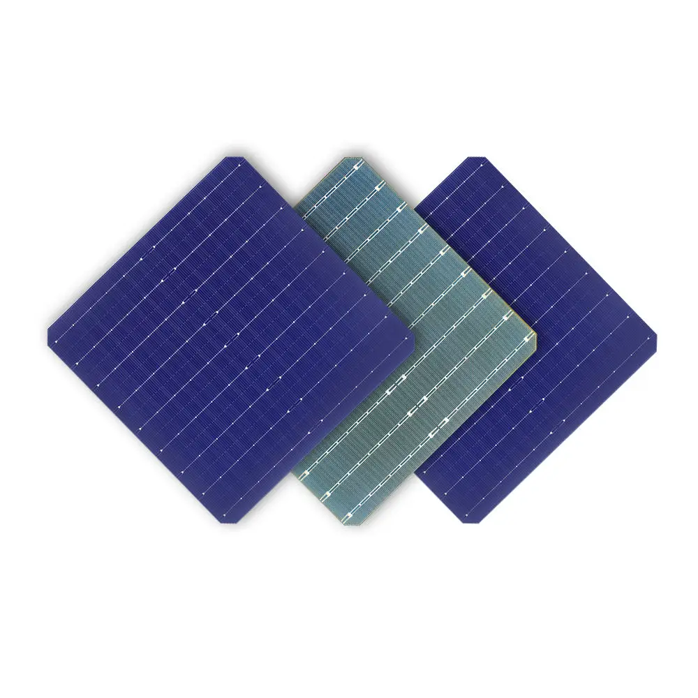 21.2% PERC N-type hetero-junction double sided monocrystallinetriple junction gallium arsenide solar cells