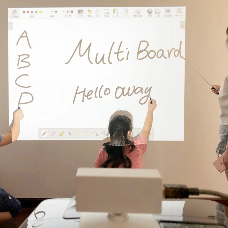 WEDIDIT Android Interactive White board Multi  points,Low Cost Virtual Touch Screen Ultra Slim Electronic Board