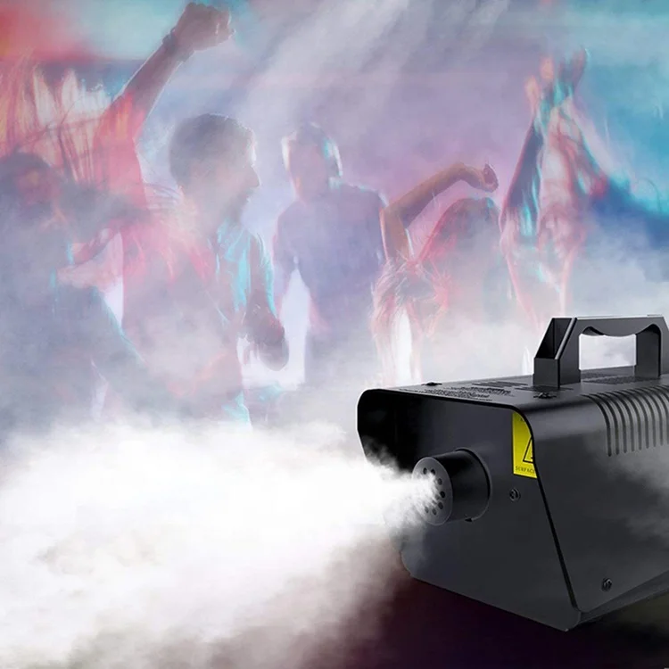 1000W Metal Housing Fog Machine with Wired Remote Controller for Halloween Stage Disco Party