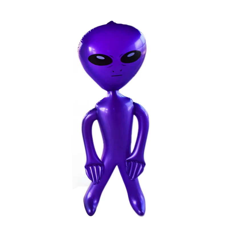 New Arrive Plastic Inflatable Green alien