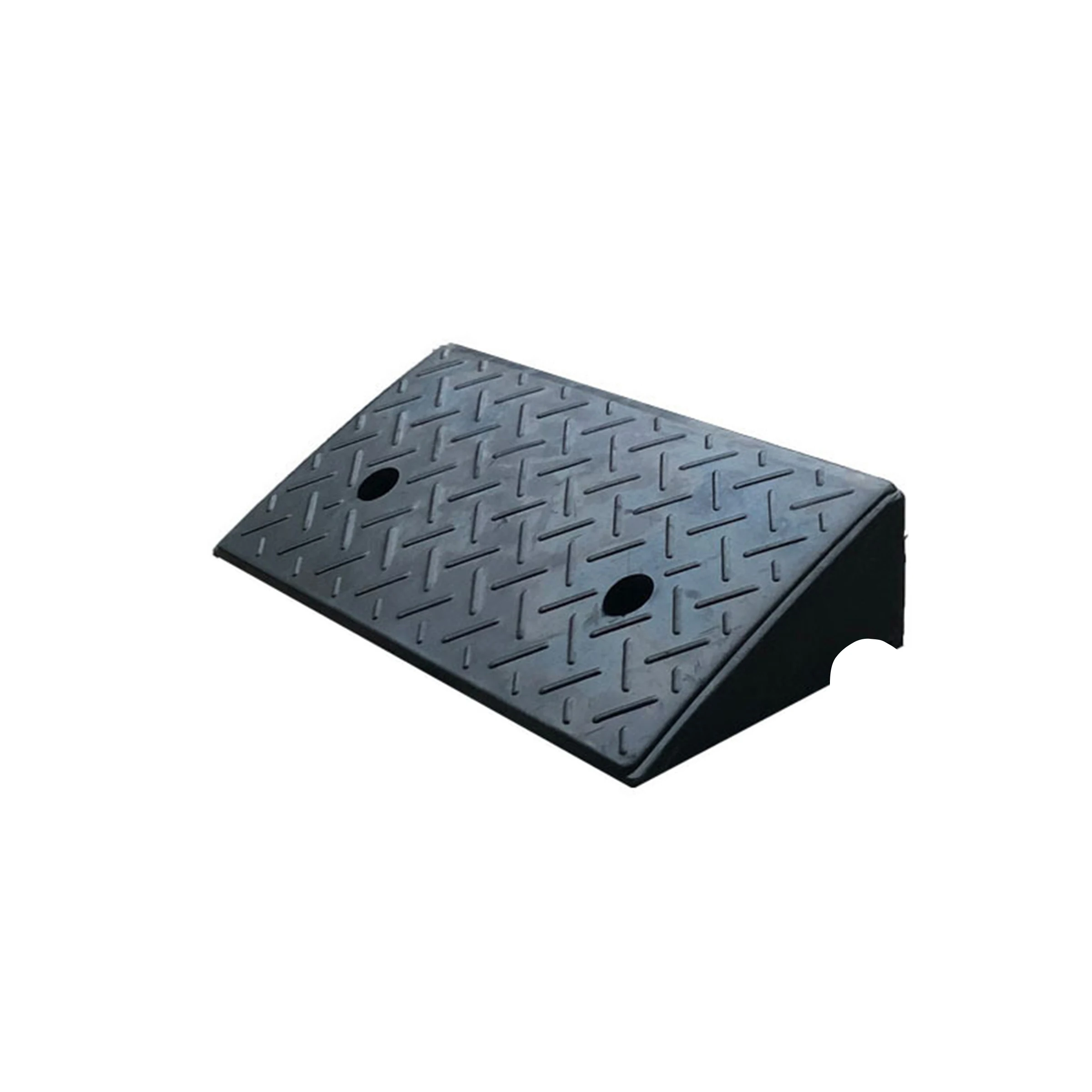 Fast Supplier Road Safety Kerb Ramp Rubber Black Garage Car Curb Ramp