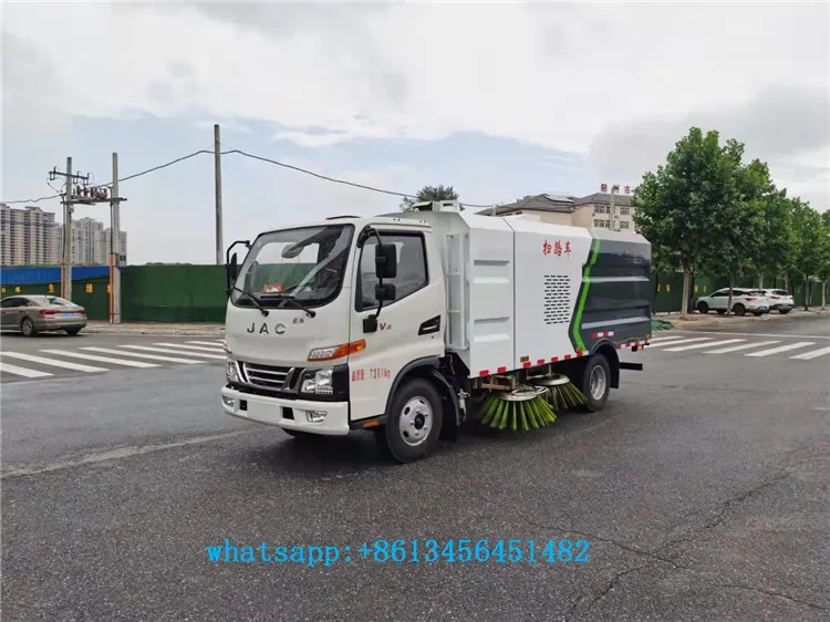 Новая Вакуумная уборочная машина JAC Dongfeng 4*2