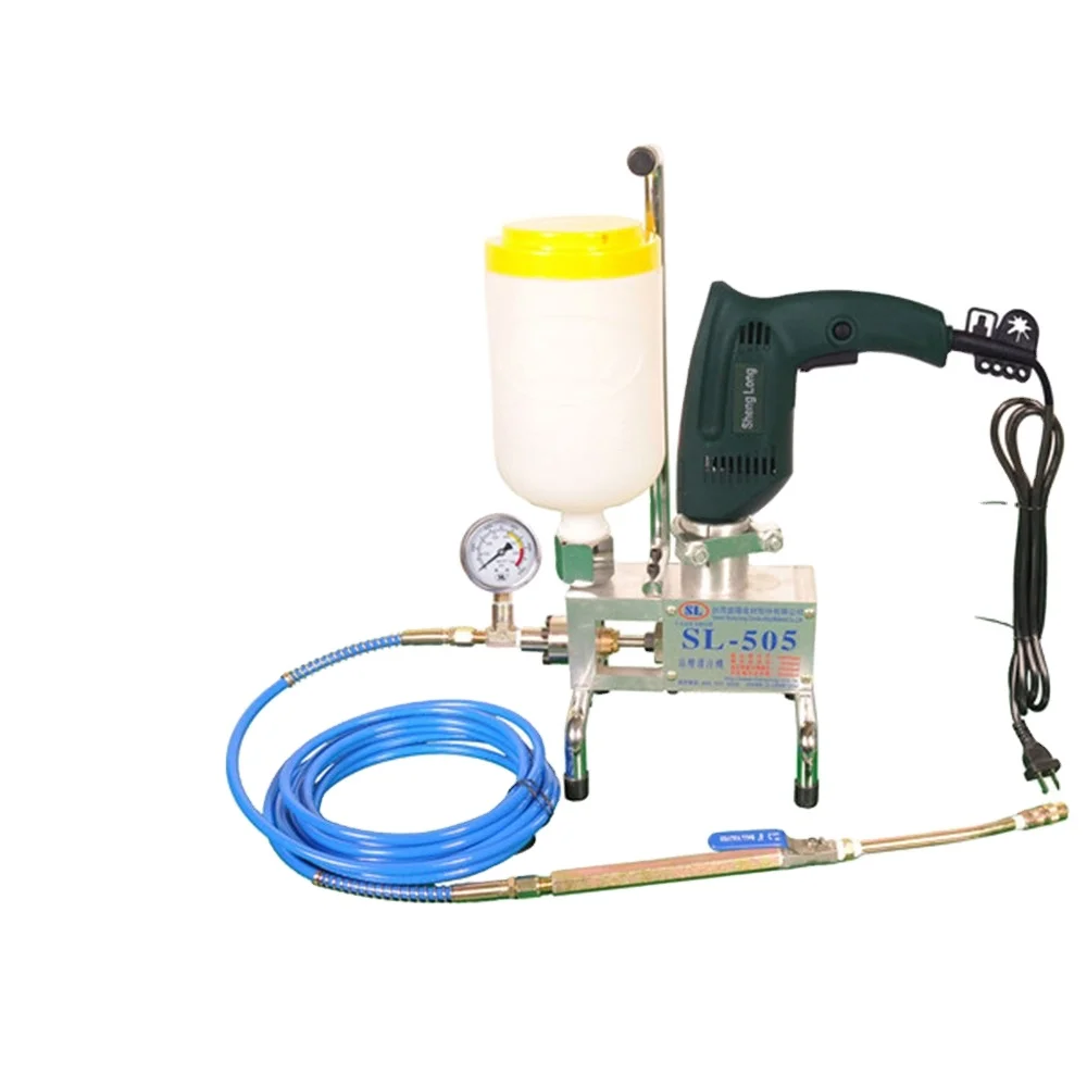 New Top level configuration waterproof project SL-999 with high quality drill polyurethane foam injection spray machine