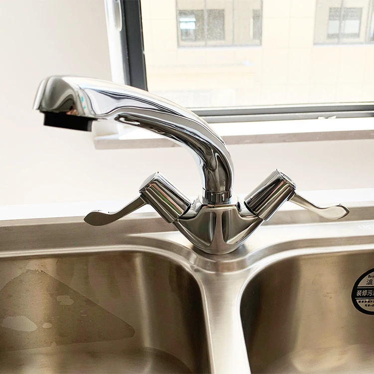 Cheap Brass Or Copper Water Tap Flexible Rotatable Kitchen Sink Faucet Water Saving Kitchen Taps