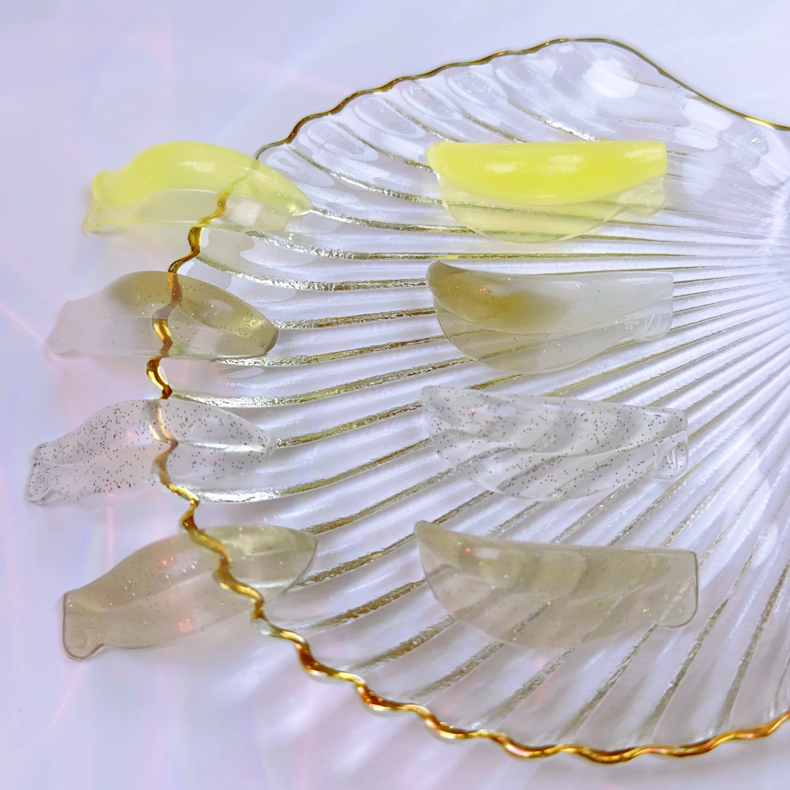 Flex Shields Self Sticky Silicone Lash Lift Pad No Glue Soft Eyelash Perm Rod LC Curl Lami Rollers Soft Flex Rods Upgraded Pads