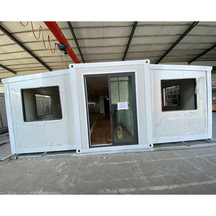 Foldable Modular House Container House 40 Ft Expandable 40ft Prefab Automatic Expandable Container House