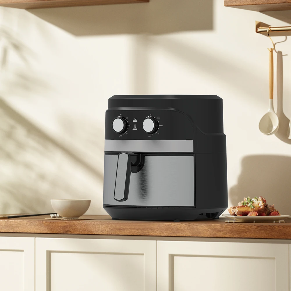 5.5L Electric 1500W Air Fryer Oven New Home Appliance for Deep Frying Cook Accessoires for Household Use