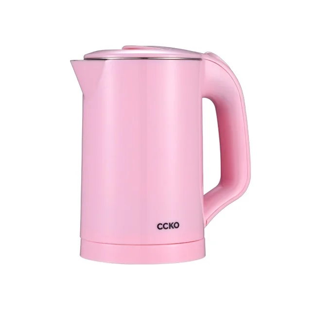 CCKO 0.5L Hot Sale Mini Electric Kettle Hotel Tea Kettle Travel Kettle CK1121 Pink Color