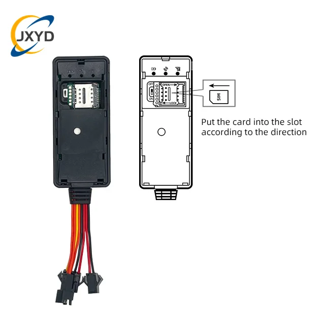 Mini Car Tracker GT06N TK100 JX02  2G 4G GPS Tracker with SOS Button For Motorcycle Truck