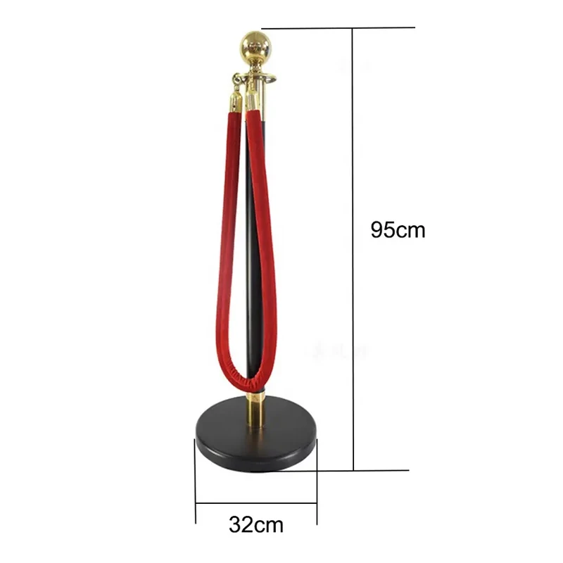 traffic Crowd Control Walkway Post Barrier Stanchion Queue Bollard Red Carpet Velvet Rope Poles Stands