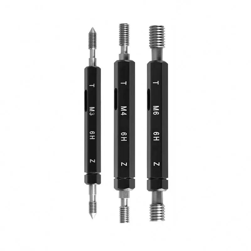 Online Wholesale High Hardness Wire Thread Insert Thread Plug Gauge Metric And Inch Thread Plug Gauges