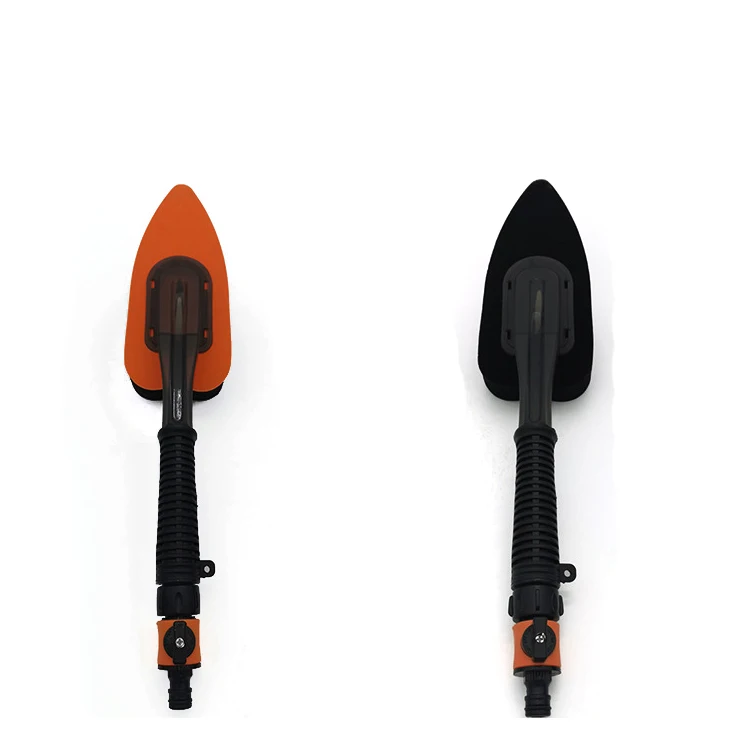 Auto Rims Tire Seat Wheel Engine Wash Long Handle Replaceable Sponge Car Wash Brush